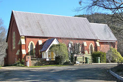 Logo for All Saints’, Bright Logo for All Saints’, Bright